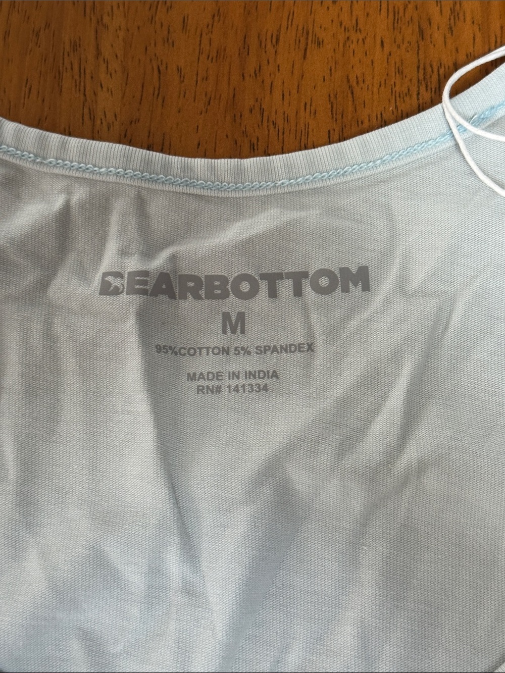 Bearbottom men’s tank top. Size medium. Lightweight, cool green. NWT - Picture 2 of 6